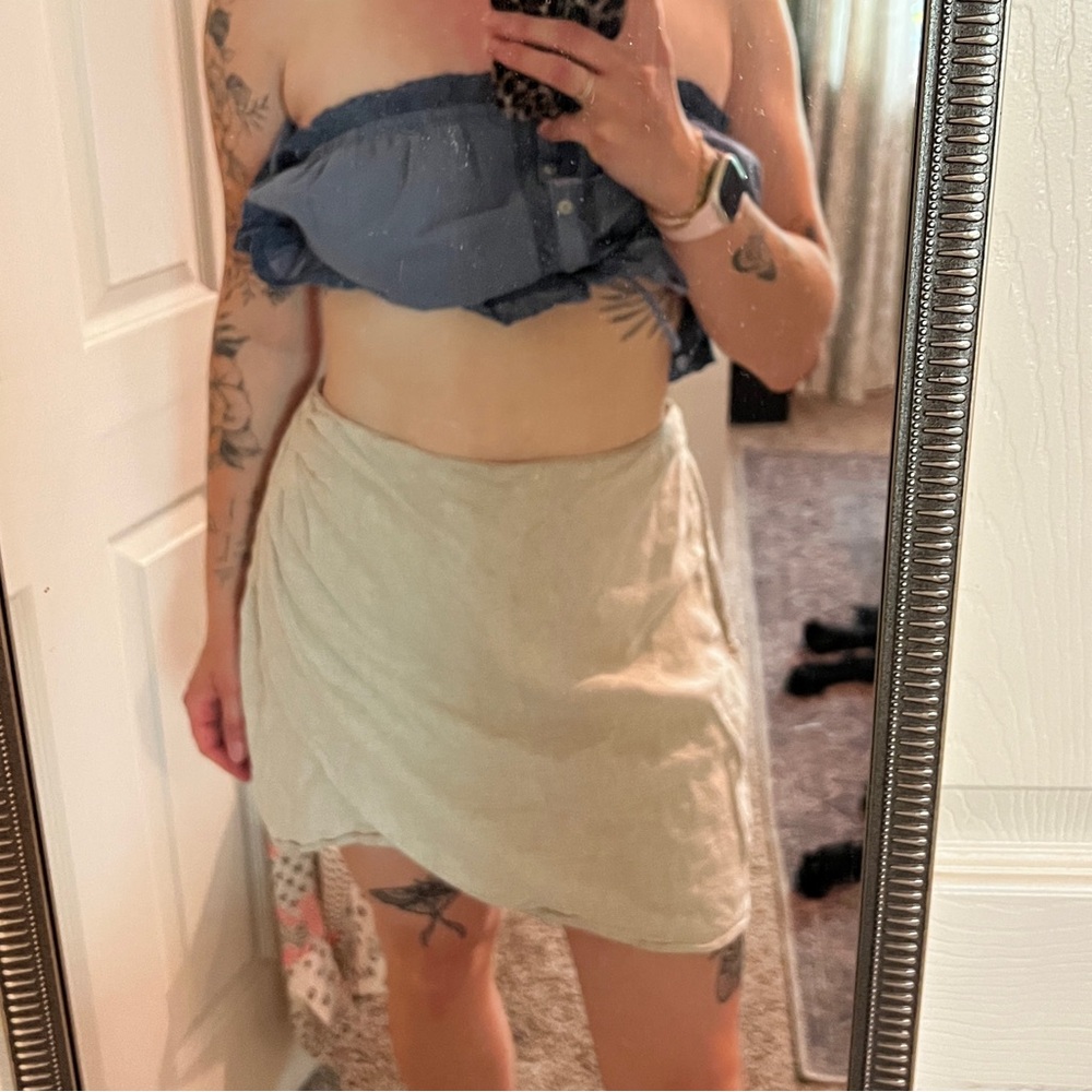Abercrombie Linen Skirt